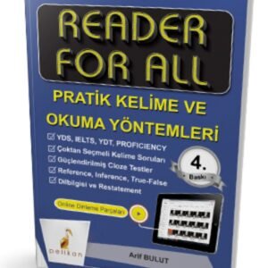 Reader For All - Pratik Kelime ve Okuma Yöntemleri Pelikan Yayıncılık(Koruma Poşetli)
