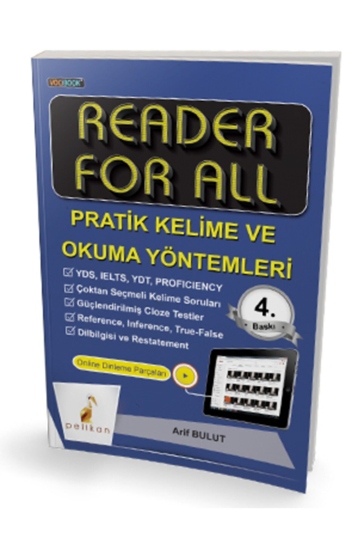 Reader For All - Pratik Kelime ve Okuma Yöntemleri Pelikan Yayıncılık(Koruma Poşetli)