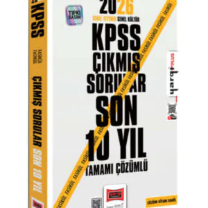 2026 KPSS GK-GY Tüm Dersler Tamamı Çözümlü Son 10 Yıl Çıkmış Sorular