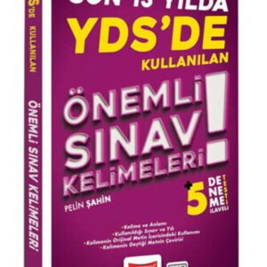 YDSde Son 13 Yılda Kullanılan Önemli Sınav Kelimeleri