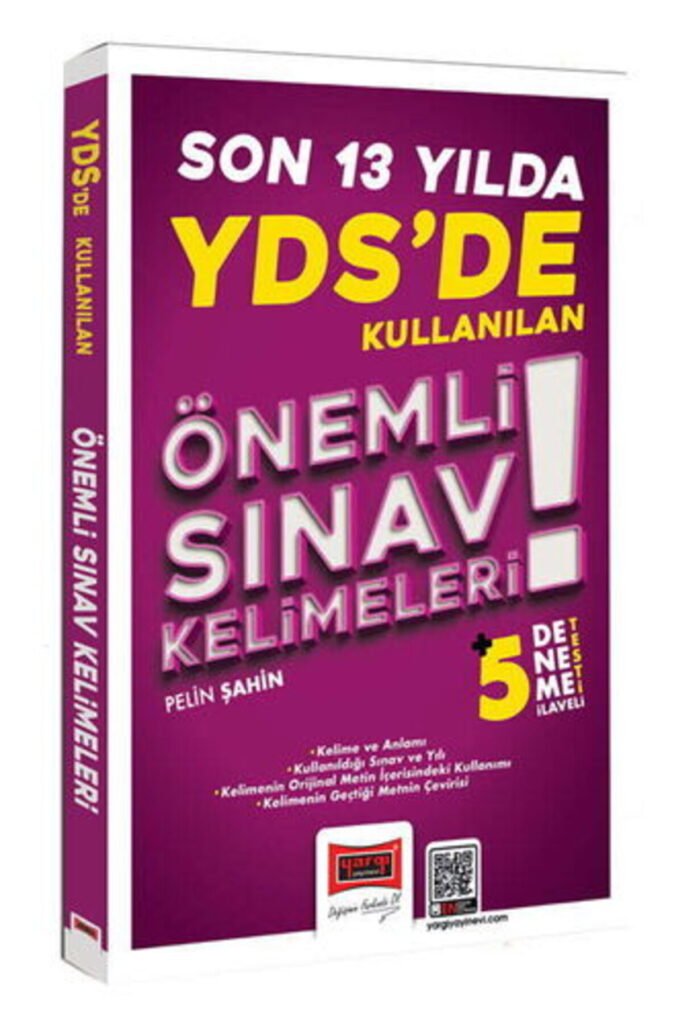 YDSde Son 13 Yılda Kullanılan Önemli Sınav Kelimeleri