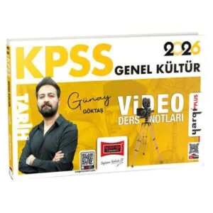 Yargı 2026 KPSS Tarih Video Ders Notları - Günay Göktaş Yargı Yayınları