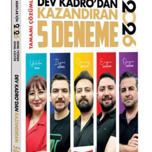 Yargı 2026 KPSS Genel Yetenek Genel Kültür Dev Kadrodan Kazandıran 5 Deneme Çözümlü Yargı Yayınları