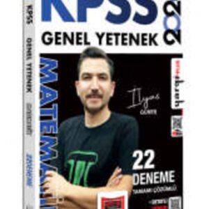 2026 KPSS Genel Yetenek Tamamı Çözümlü Matematik 22 Deneme (İlyas Güneş)