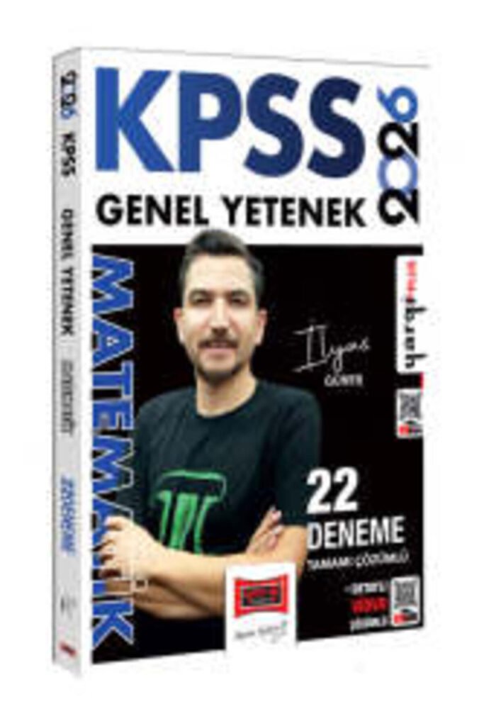 2026 KPSS Genel Yetenek Tamamı Çözümlü Matematik 22 Deneme (İlyas Güneş)