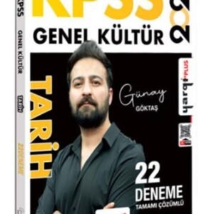 2026 KPSS Genel Kültür Tamamı Çözümlü Tarih 22 Deneme Yargı Yayınları
