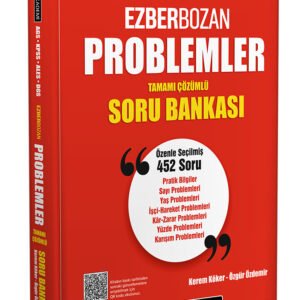 AGS KPSS ALES DGS Ezberbozan Problemler Tamamı Çözümlü Soru Bankası