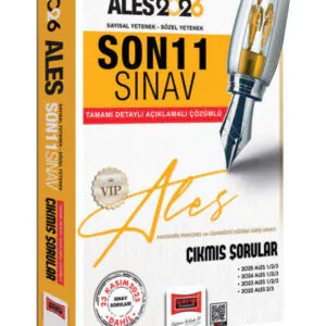 2026 ALES Sayısal-Sözel Yetenek Son 11 Sınav Çıkmış Sorular (23 Kasım 2025)
