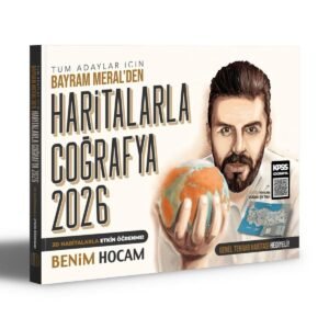 Benim Hocam 2026 Kpss Ve Tüm Adaylar Haritalarla Coğrafya - Bayram Meral