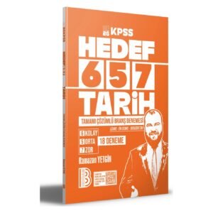Hedef 657 Tarih Tamamı Çözümlü Branş Deneme