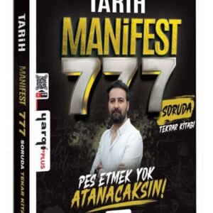 Yargı 2026 KPSS Tarih MANİFEST 777 Soruda Tekrar Kitabı Çözümlü - Günay Göktaş