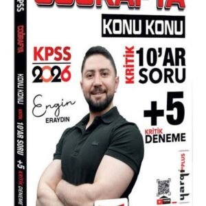 Yargı 2026 KPSS Coğrafya Kritik 10 ar Soru ve 5 Deneme Çözümlü - Engin Eraydın