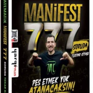 Yargı 2026 KPSS Matematik MANİFEST 777 Soruda Tekrar Kitabı Çözümlü - İlyas Güneş