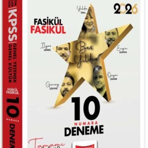 Yargı 2026 KPSS Tüm Adaylar İçin GK-GY Tüm Dersler Fasikül Fasikül On Numara 5 Yıldız 10 Deneme